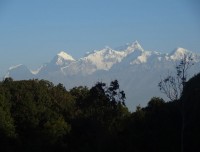 Mountain Scenery from Bhumlichok