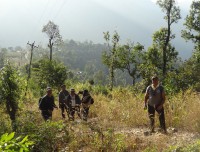 Trail to Bhumlichok